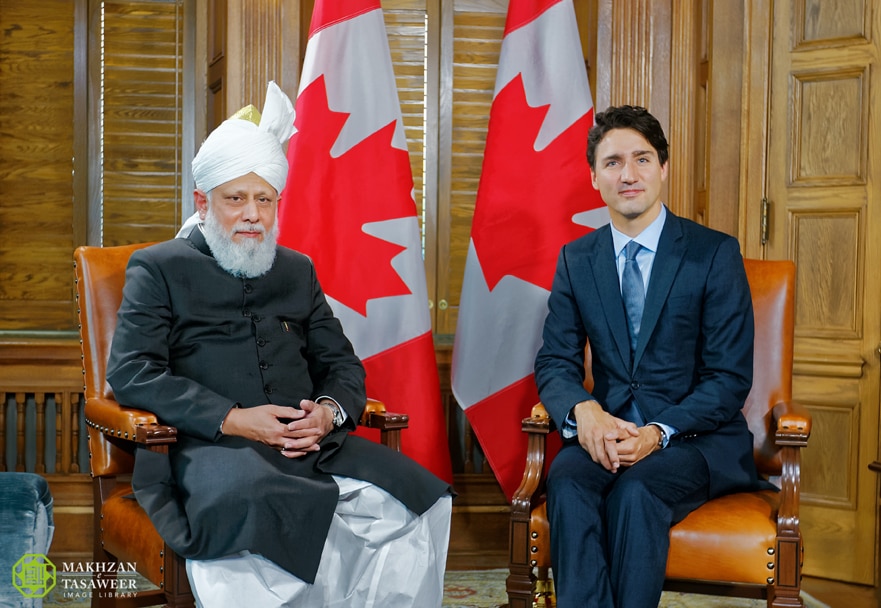 The World Head of the Ahmadiyya Muslim Community Welcomes Comments of  Canada's Prime Minister Regarding Freedom of Expression - Press & Media  Office